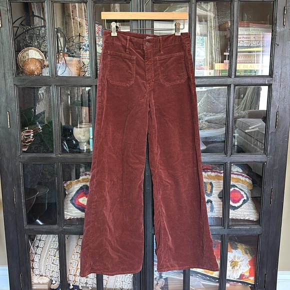 Mother The Cord Patch Pocket Roller Jeans - Picture 5 of 9